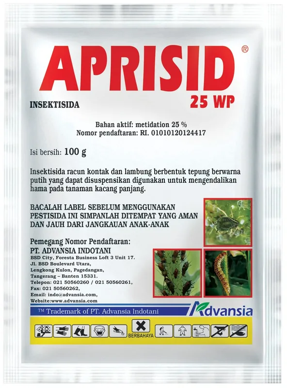Kemasan APRISID 25 WP