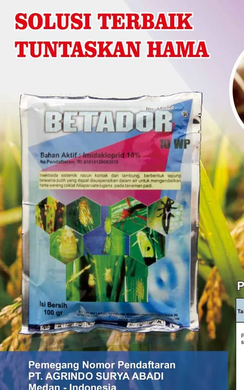Kemasan BETADOR 10 WP