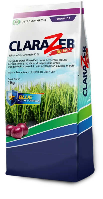 Kemasan CLARAZEB 60 WP