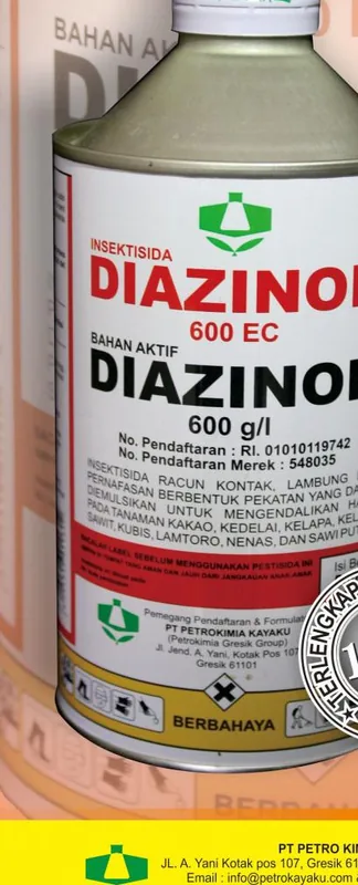 Kemasan DIAZINON 600 EC