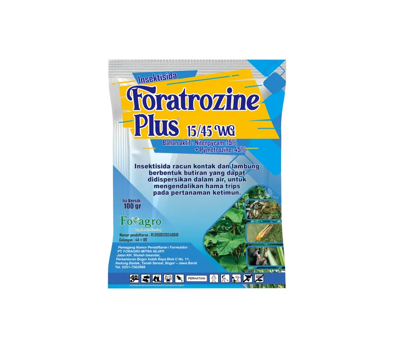 Kemasan FORATROZINE PLUS 15/45 WG