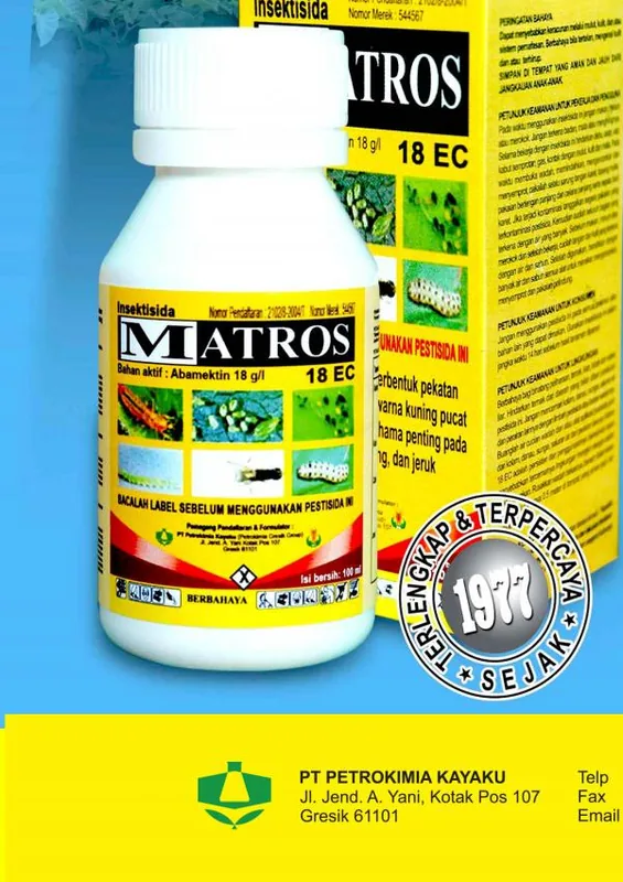 Kemasan MATROS 18 EC