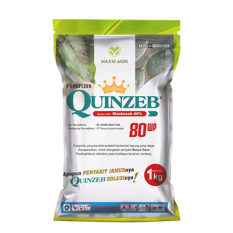 Kemasan QUINZEB 80 WP
